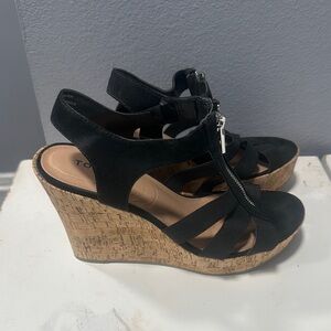 Torrid Black Casual Sandals